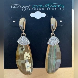 High-End Department Store Designer One of Kind Statement Earrings